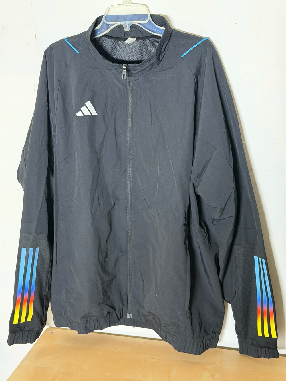 adidas Tiro 23 Travel World Cup Jacket Men’s 2XL Black HC1416